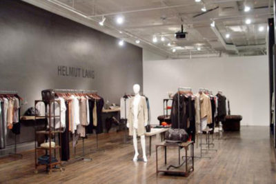 Helmut Lang Clothing Shop