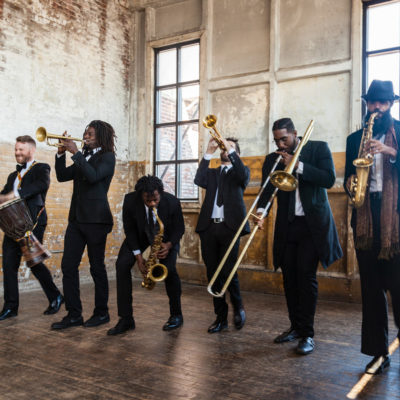 Hudson Horns live in The Django