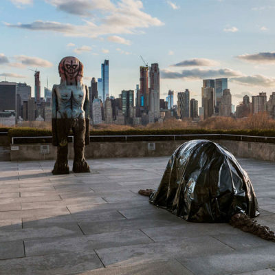 The Roof Garden Commission: Huma Bhabha We Come in Peace at the MET