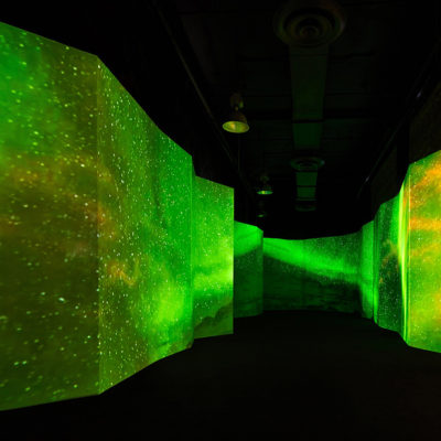 Arcadia Earth installation pop up