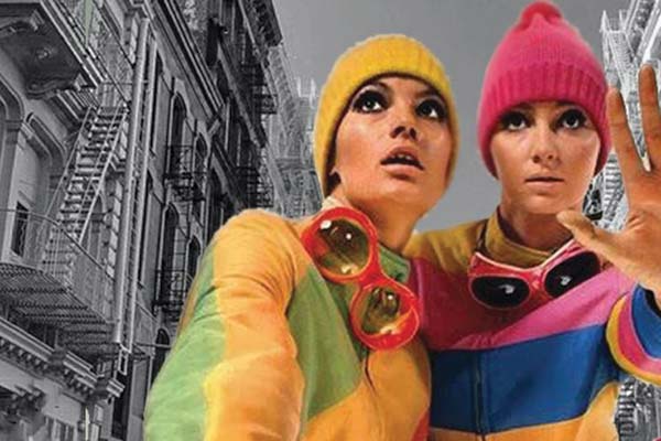 Two Retro Girls in Downtown NYC