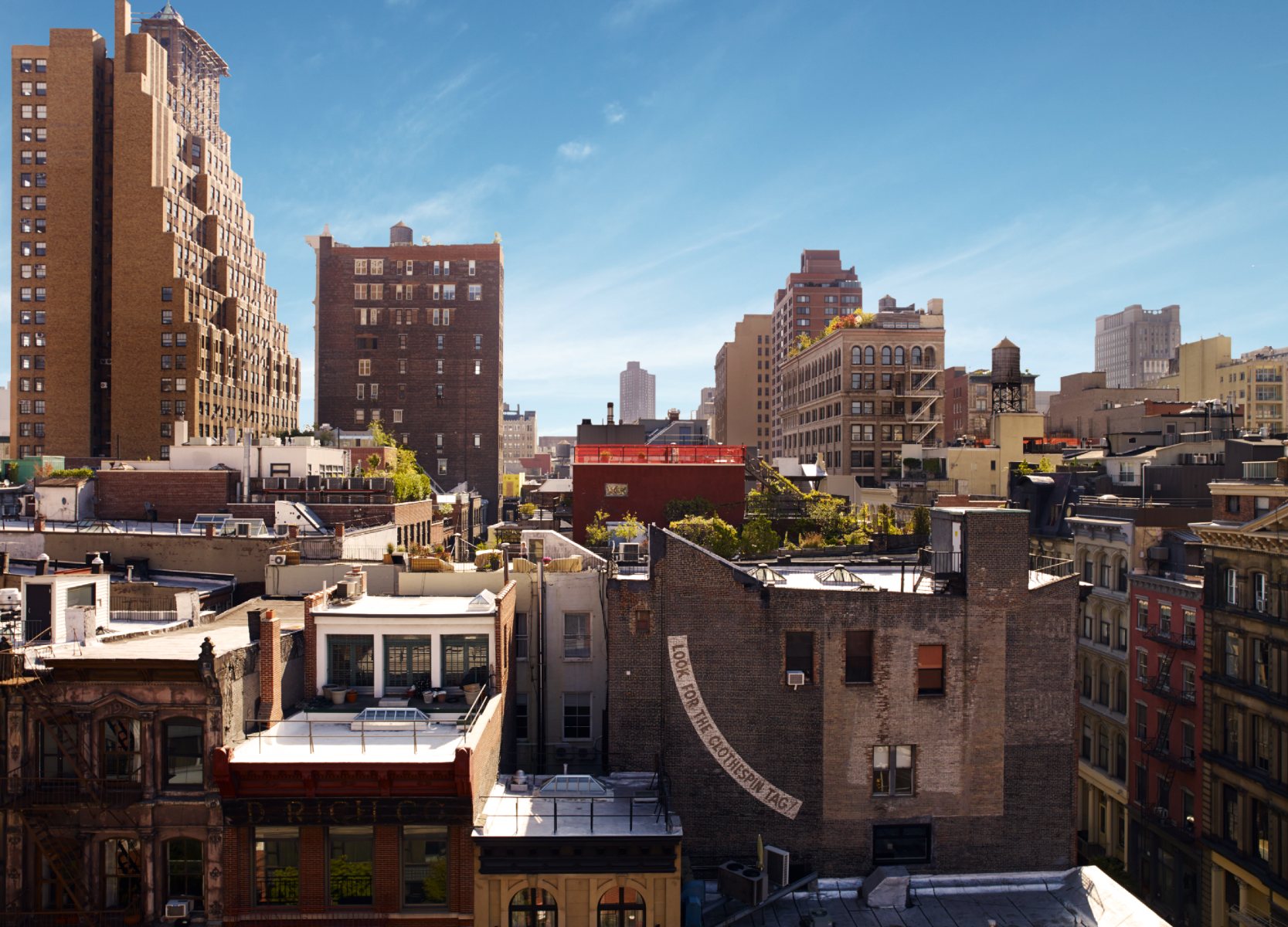 TriBeCa city view from Roxy Hotel