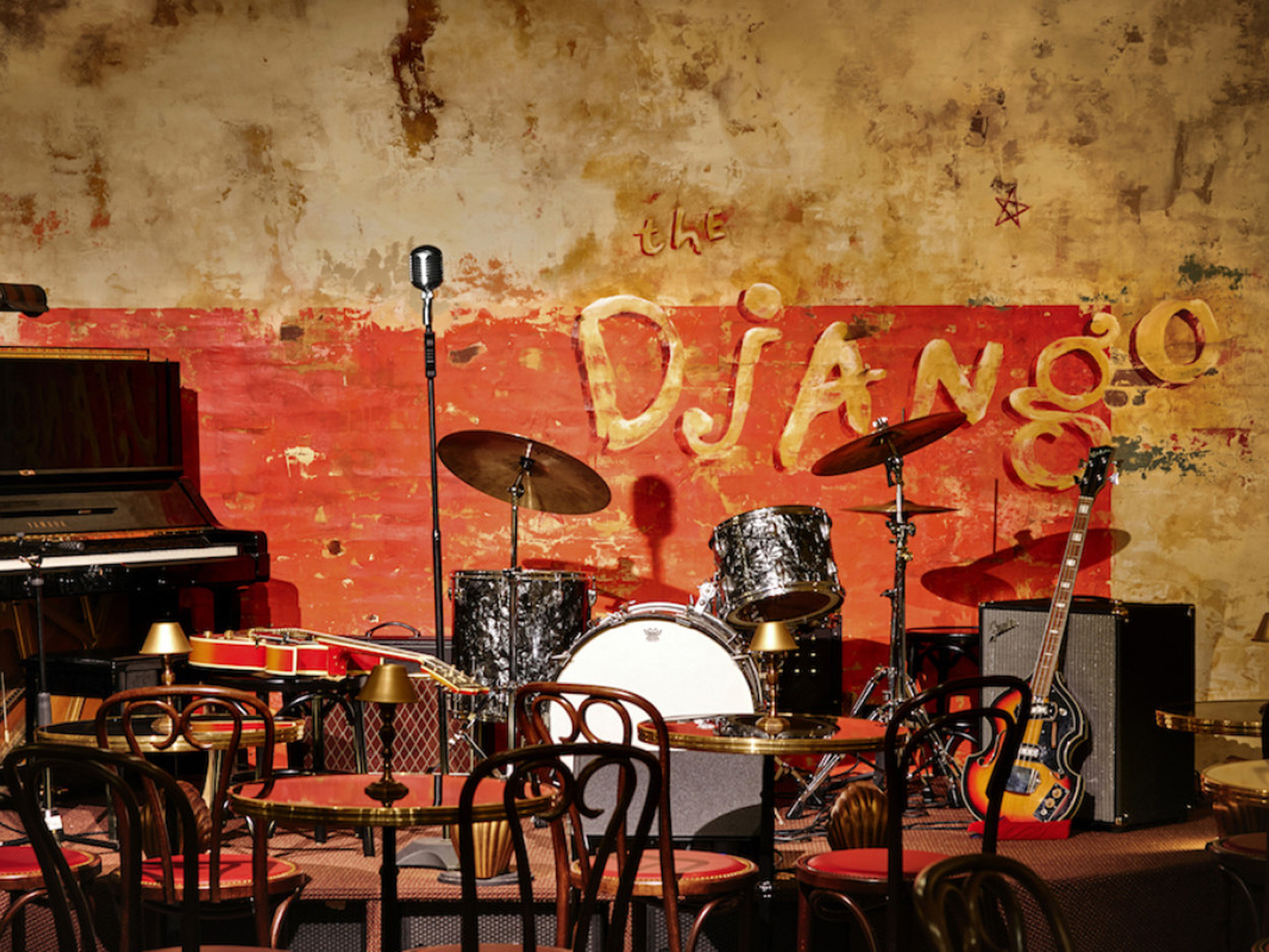 the django jazz club stage at the roxy hotel new york